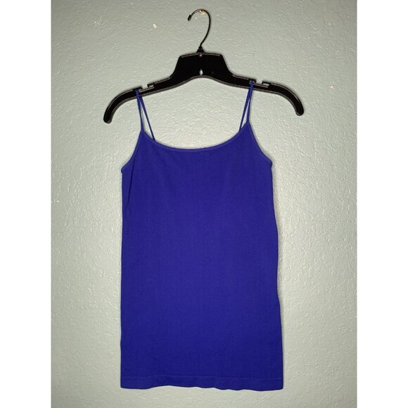 Women's Blue Small Tank Top - Picture 1 of 3
